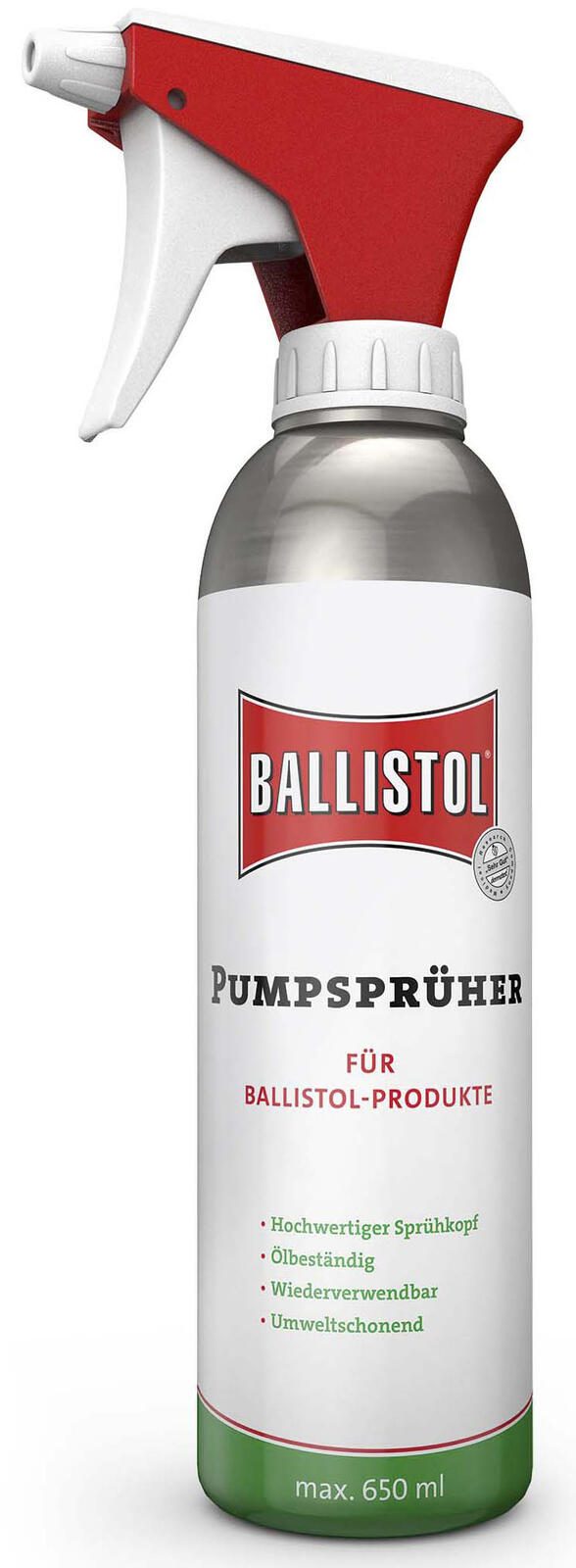 BALLISTOL unbefüllt Sprühflasche weiß/rot BALLISTOL unbefüllt Sprühflasche weiß/rot